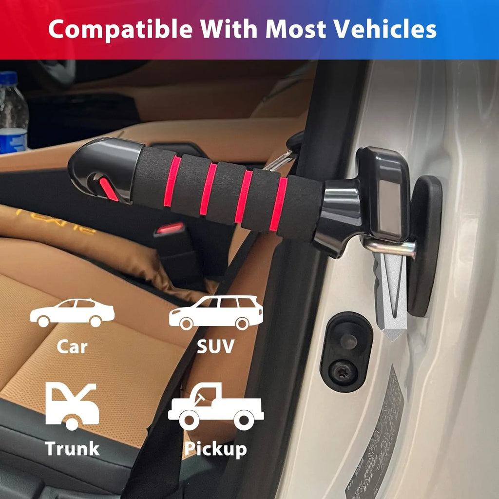 Elderly Assistance Car Door Handle Kit - 3-in-1 Multifunctional Grip for Easy Entry and Exit