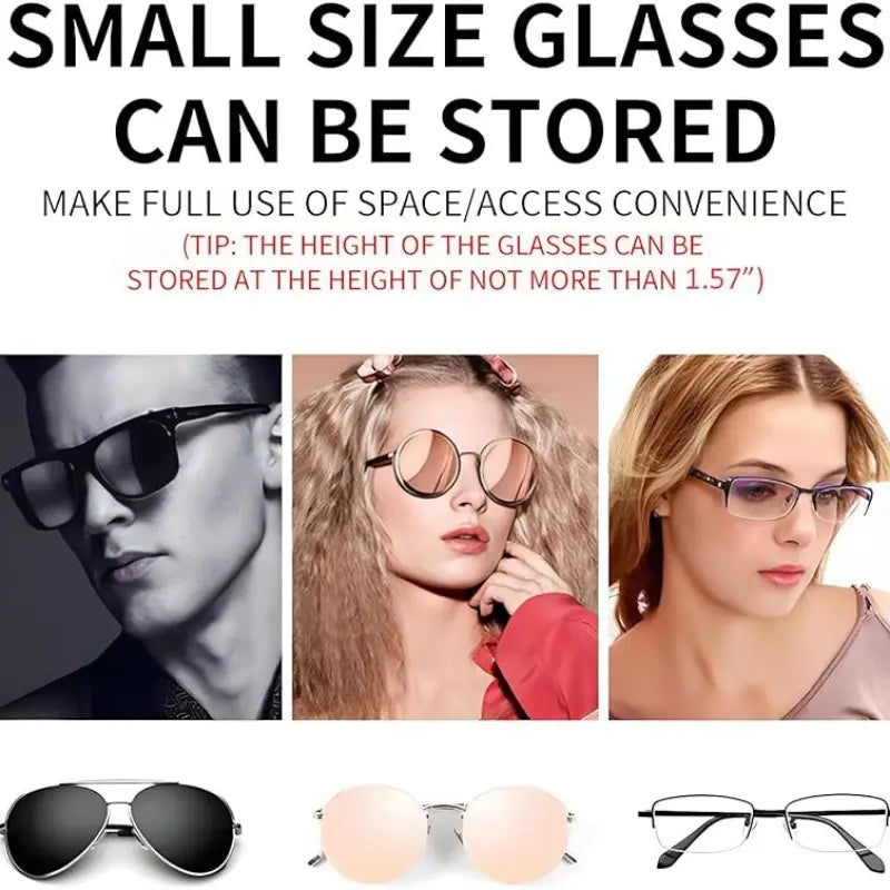 Universal Car Sun Visor Organizer: Multi-Functional Sunglasses and Eyeglass Holder for Interior Protection and Organization
