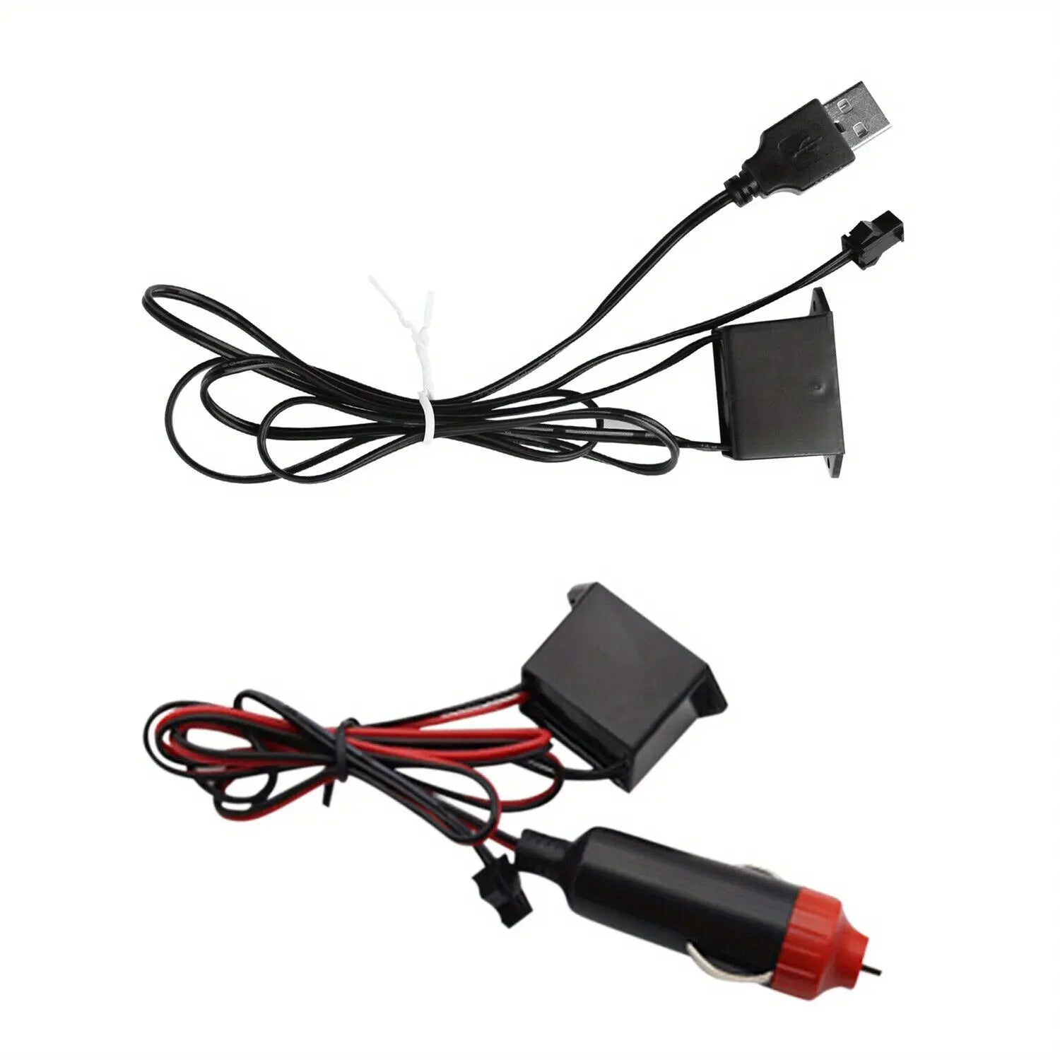 16FT USB-Powered LED Interior Ambient Lighting Kit with Fuse Protection for Enhanced Car Atmosphere