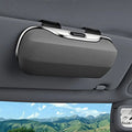 Universal Car Sun Visor Organizer: Multi-Functional Sunglasses and Eyeglass Holder for Interior Protection and Organization